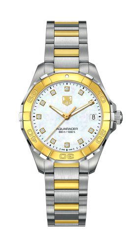 TAG Heuer Aquaracer WAY1351.BD0917 White 32.00 mm Quartz