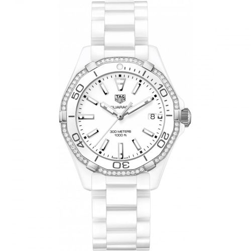 TAG Heuer Aquaracer WAY1396.BH0717 White 35.00 mm Quartz