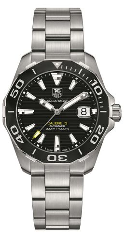 TAG Heuer Aquaracer WAY211A.BA0928 Black 41.00 mm Automatic