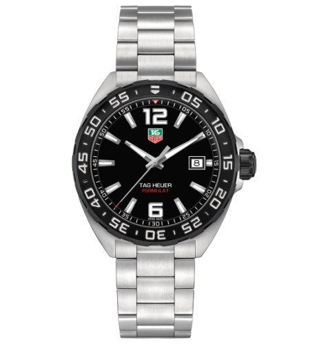 TAG Heuer Formula 1 WAZ1110.BA0875 Black 41.00 mm Quartz
