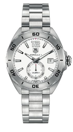 TAG Heuer Formula 1 WAZ2111.BA0875 White 41.00 mm Automatic