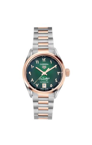 TAG Heuer Carrera WBN2452.BD0569 Green 29.00 mm Automatic