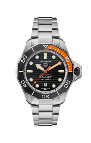 TAG Heuer Aquaracer WBP5A8A.BF0619 Black 45.00 mm Automatic