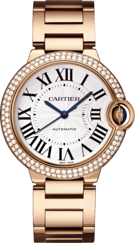Cartier Ballon Blue de Cartier WE9005Z3 Silver 36.60 mm Automatic