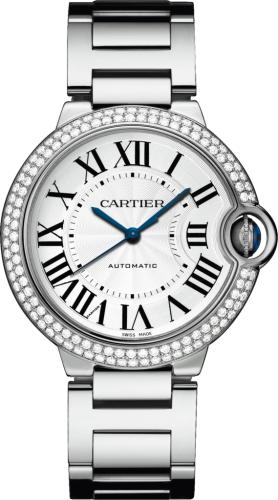 Cartier Ballon Blue de Cartier WE9006Z3 Silver 36.60 mm Automatic