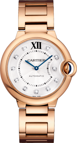 Cartier Ballon Blue de Cartier WE902026 Silver 36.60 mm Automatic