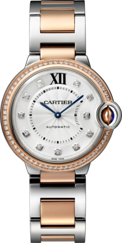 Cartier Ballon Blue de Cartier WE902078 Silver 36.60 mm Automatic
