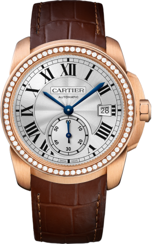 Cartier Calibre de Cartier WF100013 Silver 38.00 mm Automatic