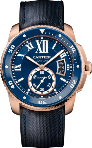 Cartier Calibre de Cartier WGCA0009 Blue 42.00 mm Automatic