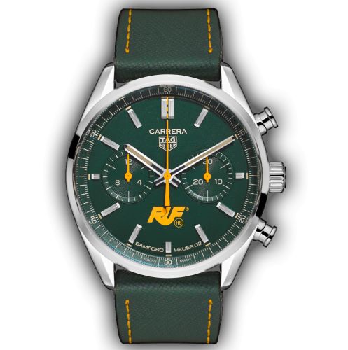 TAG Heuer Carrera WHF2471 Green 42.00 mm Automatic